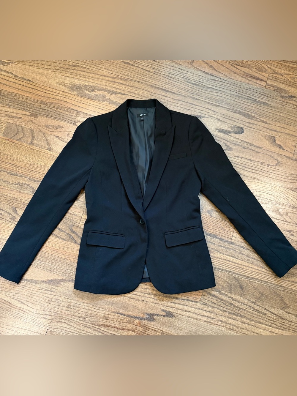 Apt. 9 Women's Black Single-Button Blazer, size 6